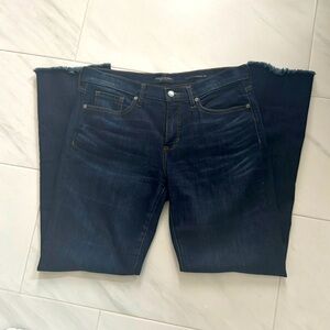 Banana Republic dark denim girlfriend jeans